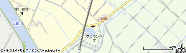 熊本県八代市鏡町塩浜332周辺の地図