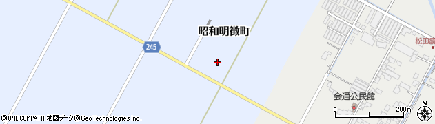 昭和工業株式会社　昭和事業所周辺の地図