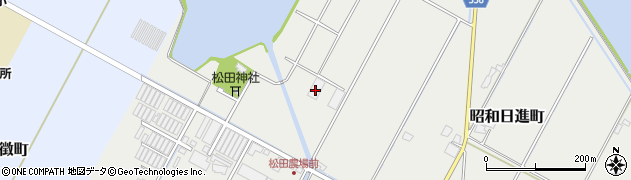 熊本県八代市昭和日進町162周辺の地図