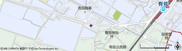 熊本県八代市鏡町下有佐810周辺の地図