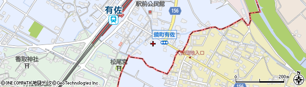 熊本県八代市鏡町下有佐94周辺の地図