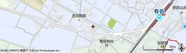 熊本県八代市鏡町下有佐789周辺の地図