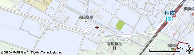 熊本県八代市鏡町下有佐791周辺の地図