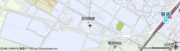 熊本県八代市鏡町下有佐764周辺の地図