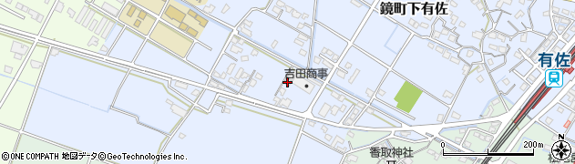 熊本県八代市鏡町下有佐754周辺の地図