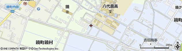 熊本県八代市鏡町下有佐850周辺の地図