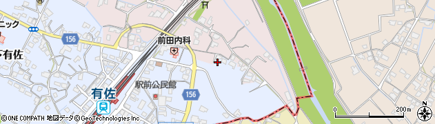 熊本県八代市鏡町下有佐20周辺の地図