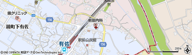 熊本県八代市鏡町下有佐177周辺の地図