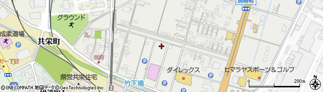 宮崎県延岡市別府町周辺の地図