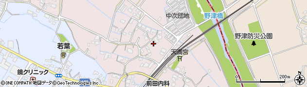熊本県八代市鏡町上鏡143周辺の地図