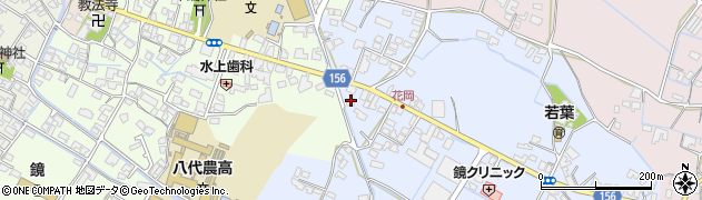 熊本県八代市鏡町下有佐413周辺の地図