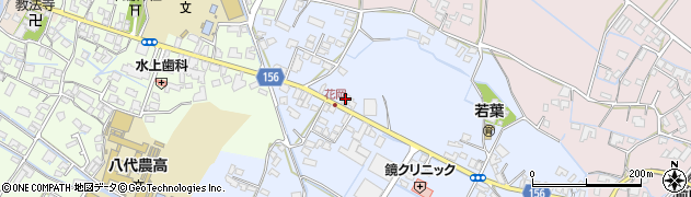 熊本県八代市鏡町下有佐287周辺の地図