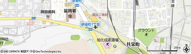 ガスト延岡店周辺の地図