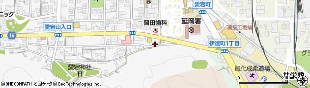 パルアンドペア延岡店周辺の地図