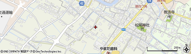 熊本県八代市鏡町内田周辺の地図