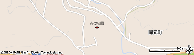 みのり園　デイサービスセンター周辺の地図