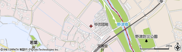 熊本県八代市鏡町上鏡127周辺の地図