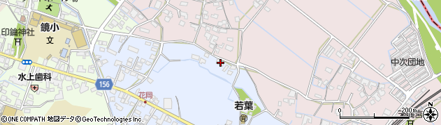 熊本県八代市鏡町下有佐335周辺の地図