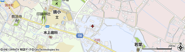 熊本県八代市鏡町下有佐358周辺の地図