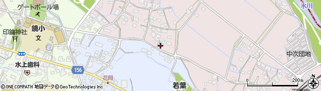 熊本県八代市鏡町上鏡458周辺の地図