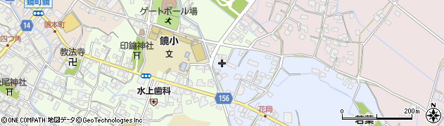 熊本県八代市鏡町下有佐383周辺の地図