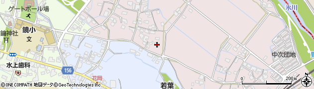 熊本県八代市鏡町上鏡457周辺の地図
