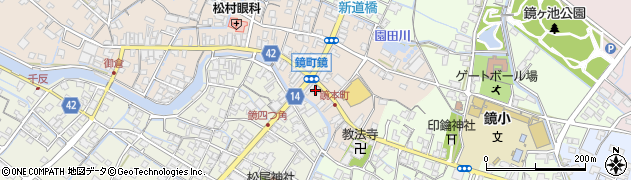 保田医院周辺の地図