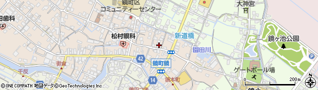 上塚釣具店周辺の地図