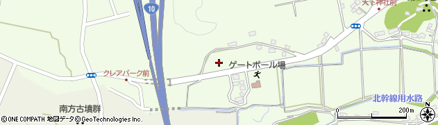 宮崎県延岡市天下町1129周辺の地図