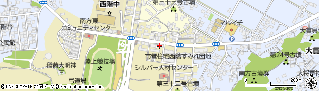宮崎北部森林管理署延岡森林事務所周辺の地図