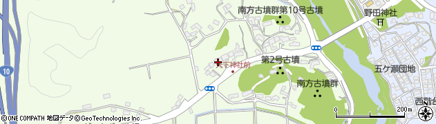 宮崎県延岡市天下町697周辺の地図