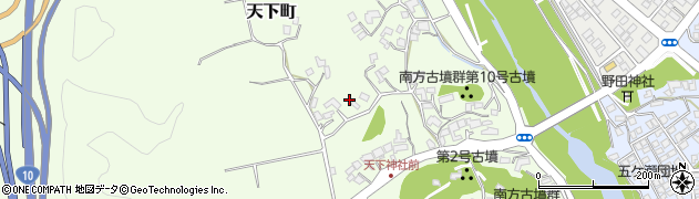 宮崎県延岡市天下町432周辺の地図