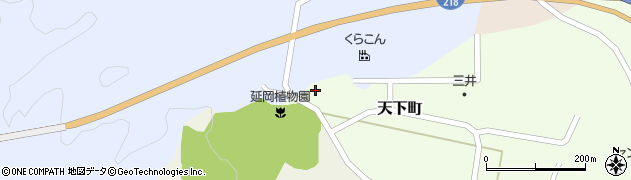 宮崎県延岡市天下町1213周辺の地図