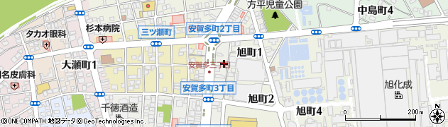慶塾周辺の地図