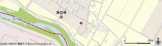 熊本県八代郡氷川町鹿島38周辺の地図