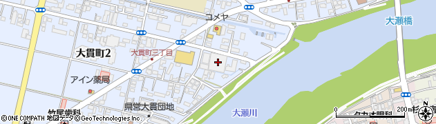 安川武八商店周辺の地図
