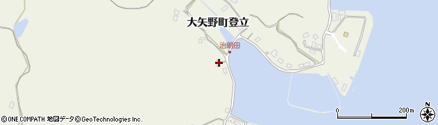 熊本県上天草市大矢野町登立10858周辺の地図