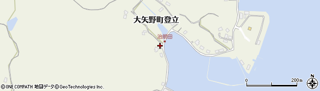 熊本県上天草市大矢野町登立10856周辺の地図