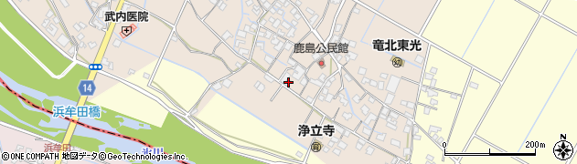 熊本県八代郡氷川町鹿島179周辺の地図