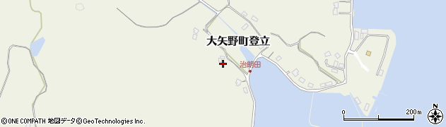 熊本県上天草市大矢野町登立10873周辺の地図
