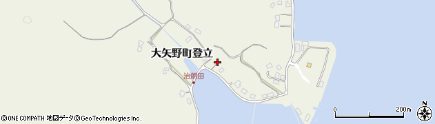 熊本県上天草市大矢野町登立11193周辺の地図