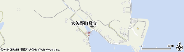 熊本県上天草市大矢野町登立11173周辺の地図