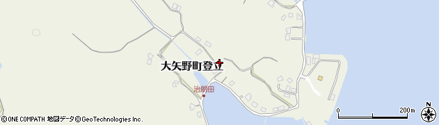 熊本県上天草市大矢野町登立11179周辺の地図