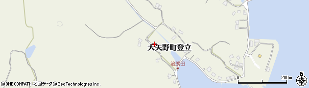 熊本県上天草市大矢野町登立10889周辺の地図