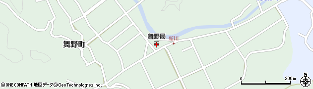 延岡舞野郵便局 ＡＴＭ周辺の地図