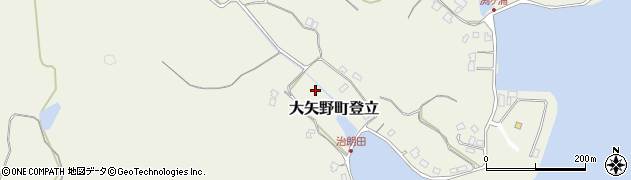 熊本県上天草市大矢野町登立10888周辺の地図