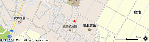 熊本県八代郡氷川町鹿島981周辺の地図