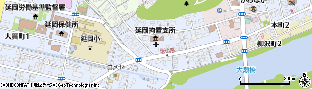 桜小路街区公園周辺の地図
