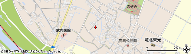 熊本県八代郡氷川町鹿島317周辺の地図
