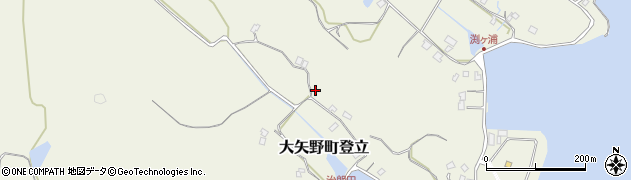熊本県上天草市大矢野町登立11146周辺の地図
